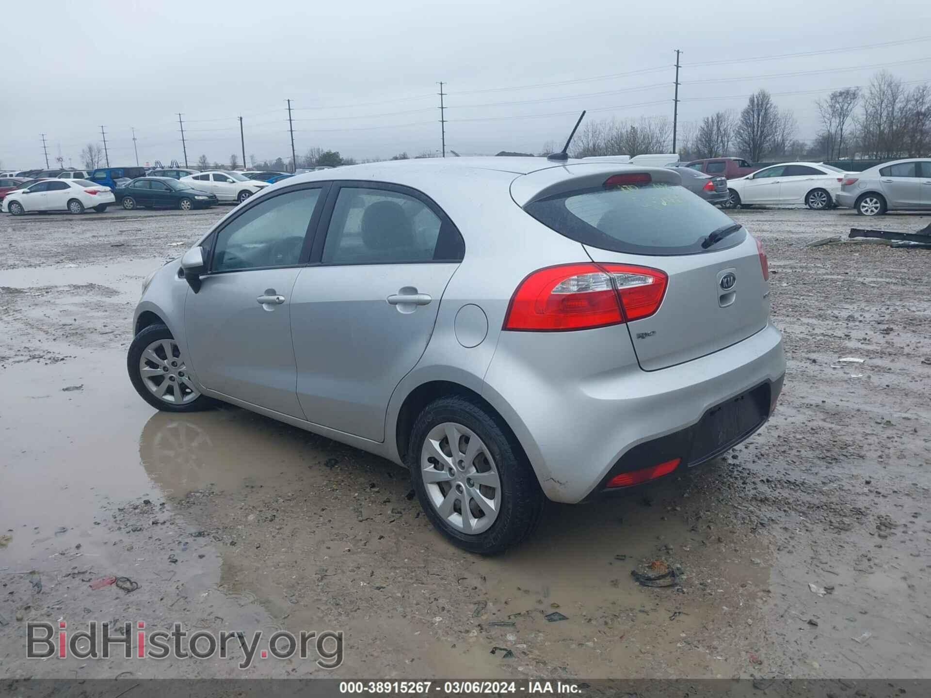 2012 KIA RIO5 - VIN: KNADN5A37C6012220 - Фото 3