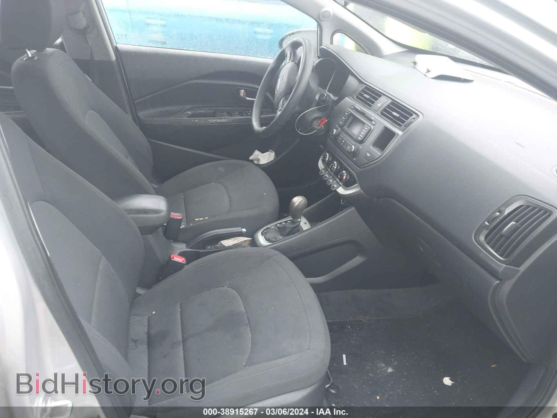 2012 KIA RIO5 - VIN: KNADN5A37C6012220 - Фото 5