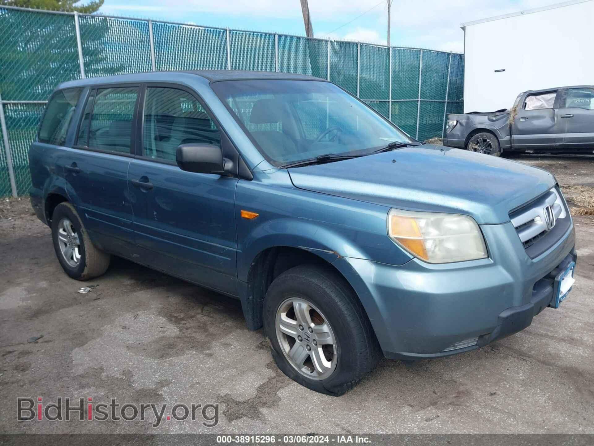 Фотография 5FNYF28156B033404 - HONDA PILOT 2006