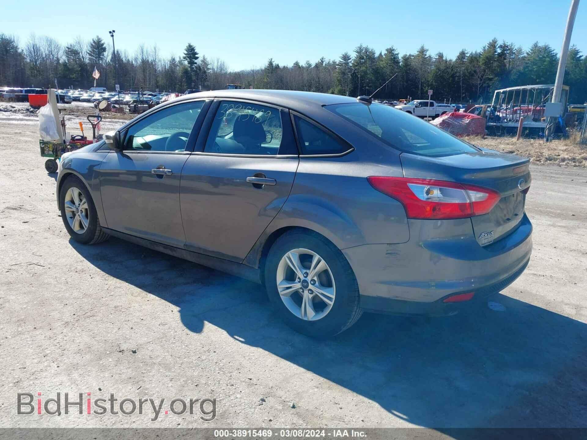 2014 FORD FOCUS - VIN: 1FADP3F24EL358706 - Фото 3