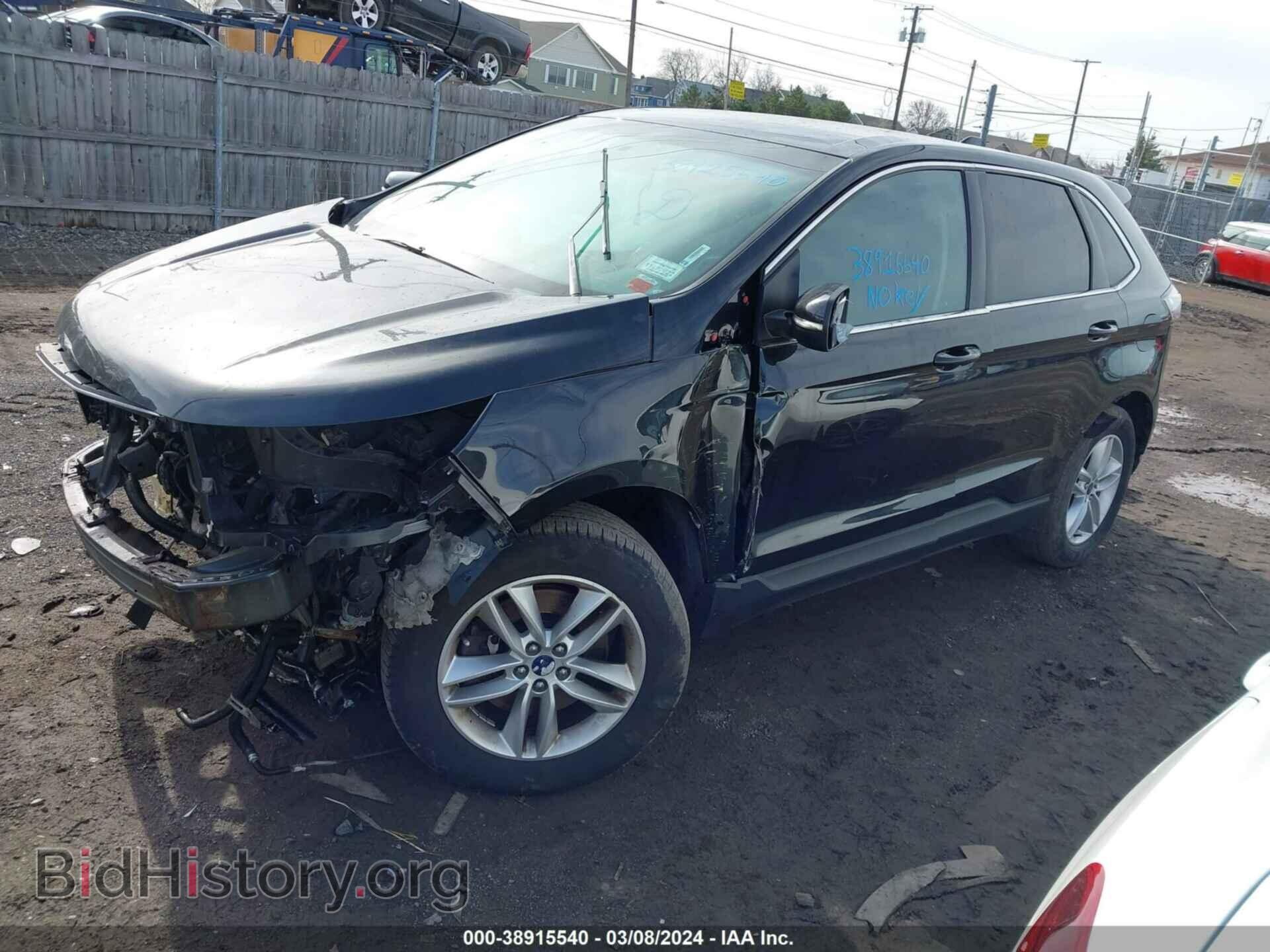 2015 FORD EDGE - VIN: 2FMTK4J86FBB17717 - Фото 2