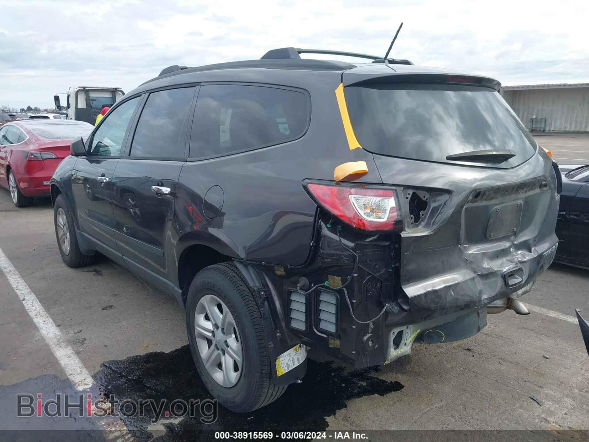 2014 CHEVROLET TRAVERSE - VIN: 1GNKRFED4EJ102312 - Фото 3