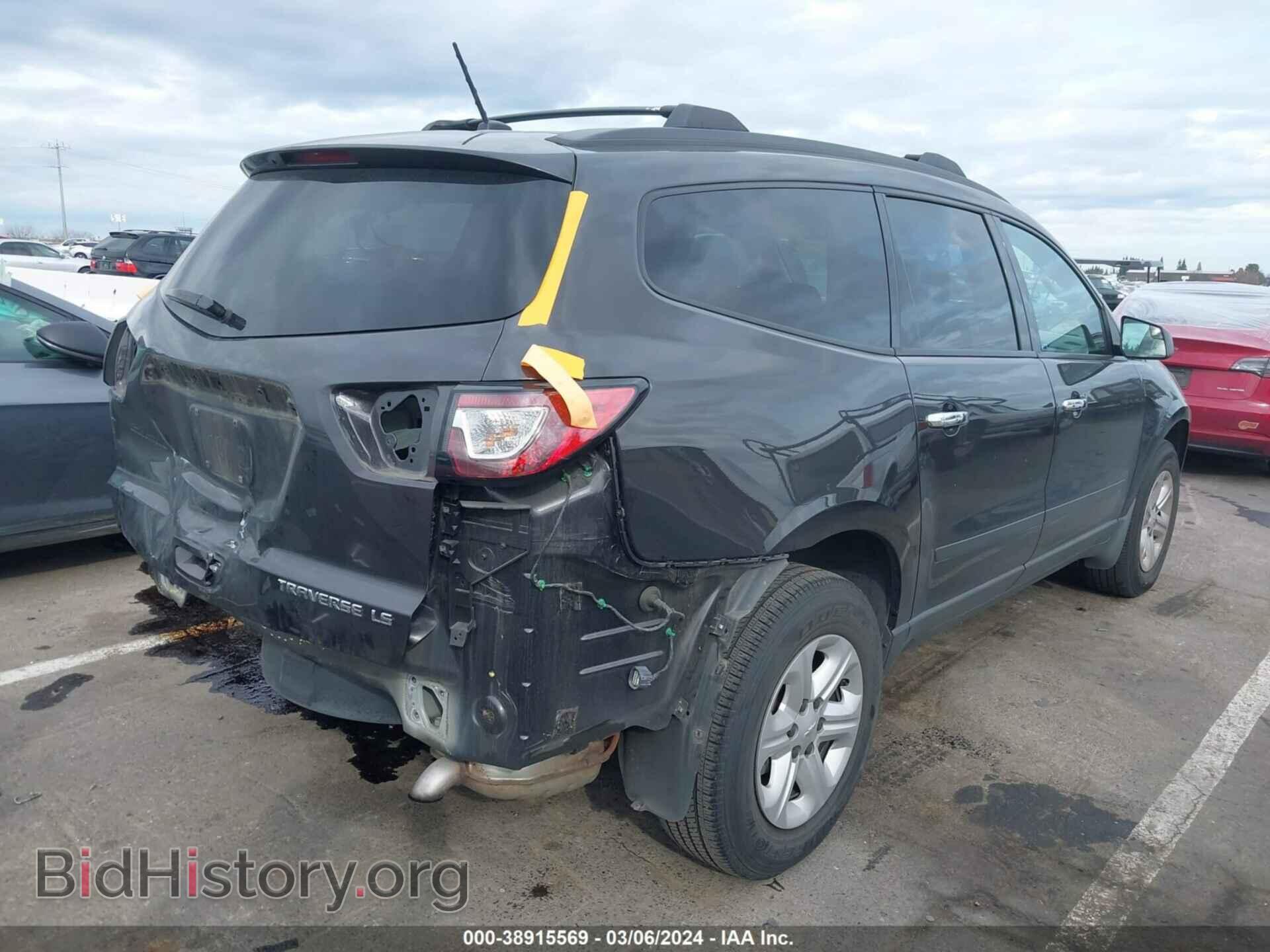 2014 CHEVROLET TRAVERSE - VIN: 1GNKRFED4EJ102312 - Фото 4