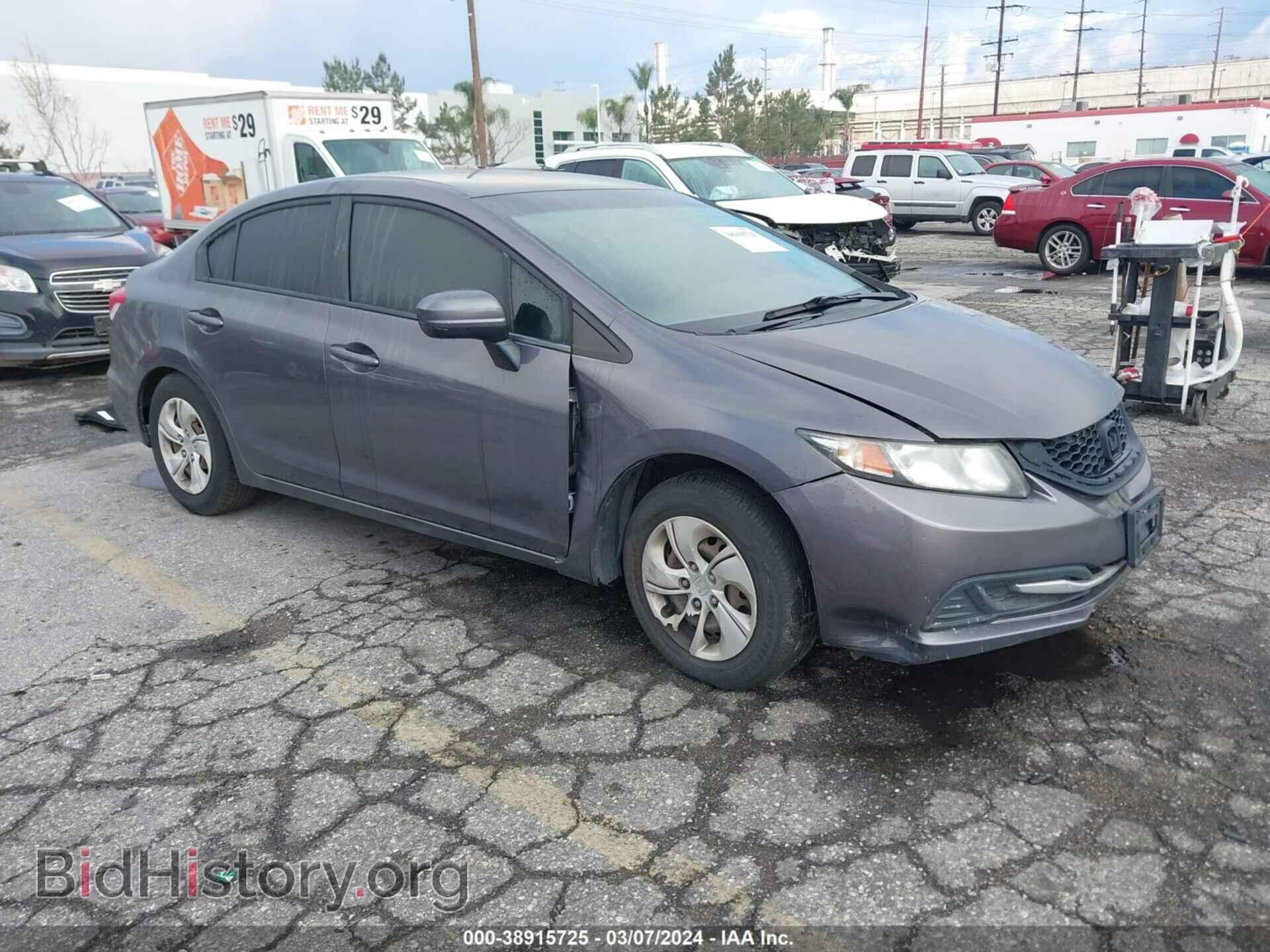 Фотография 19XFB2F55FE253334 - HONDA CIVIC 2015