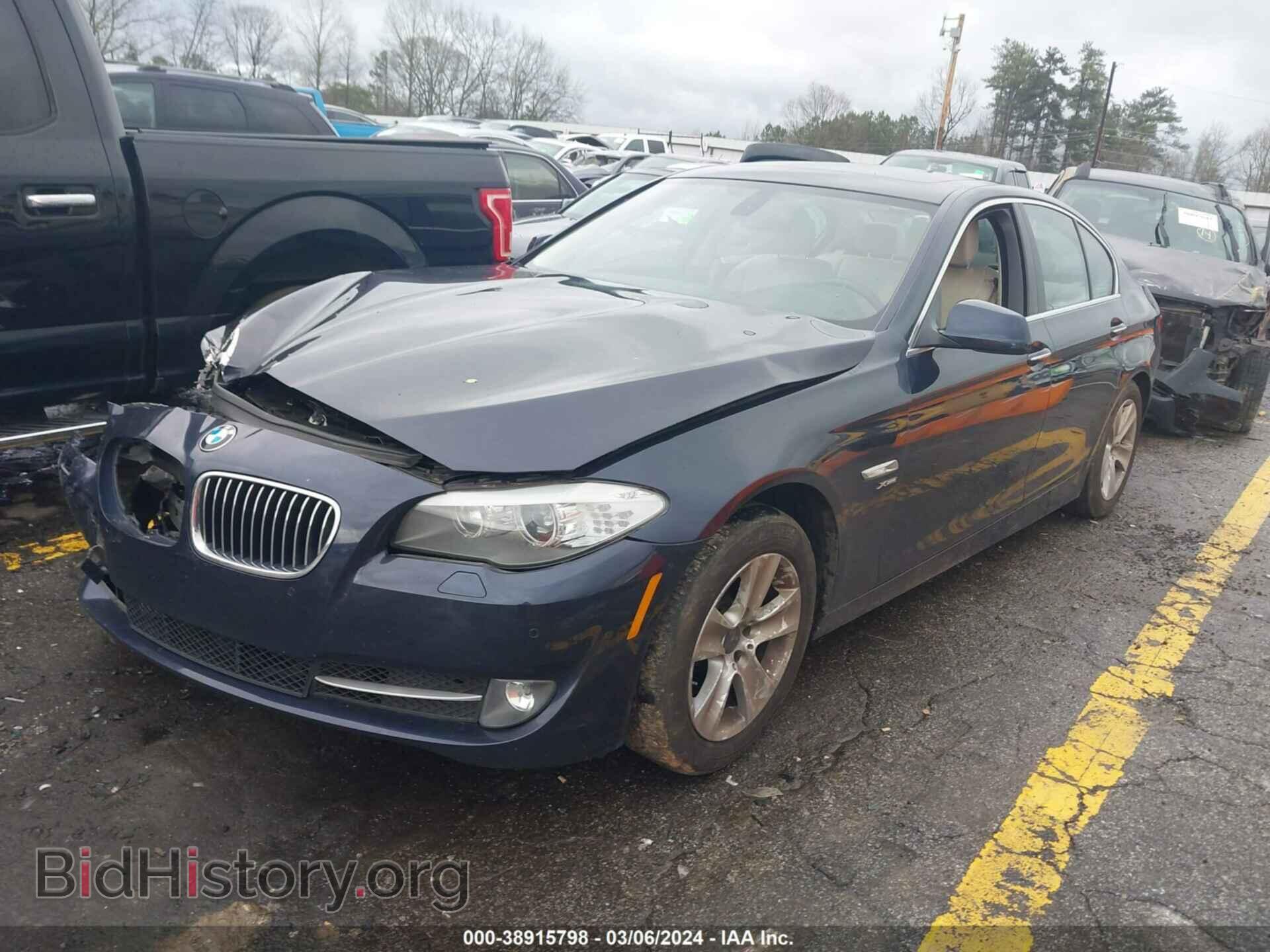 2012 BMW 528I - VIN: WBAXH5C58CDW05941 - Фото 2