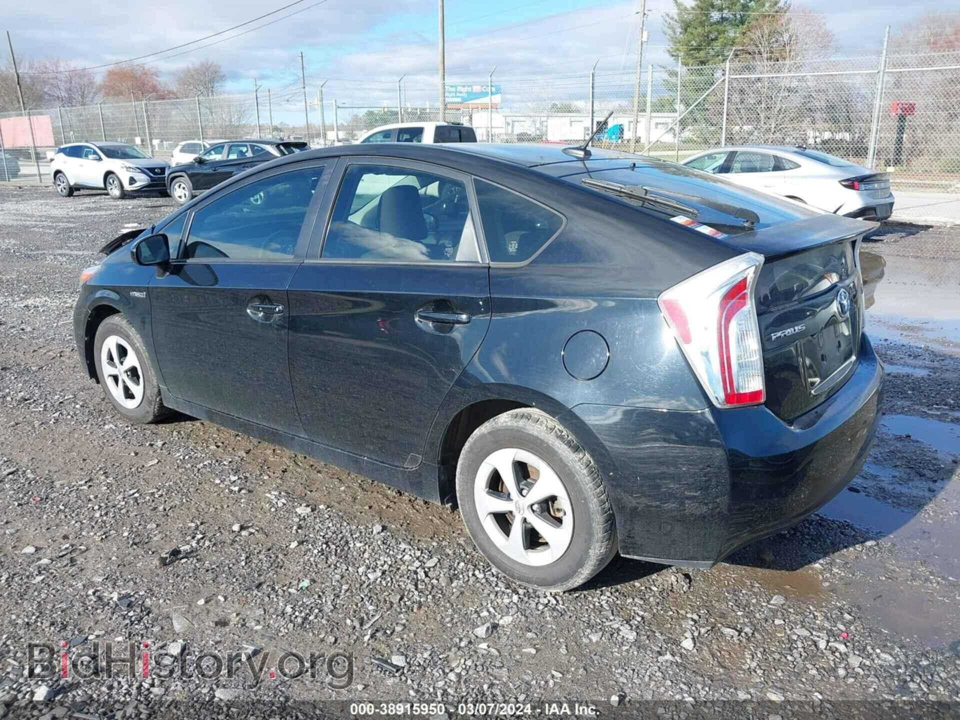 2012 TOYOTA PRIUS - VIN: JTDKN3DU5C5434088 - Фото 3