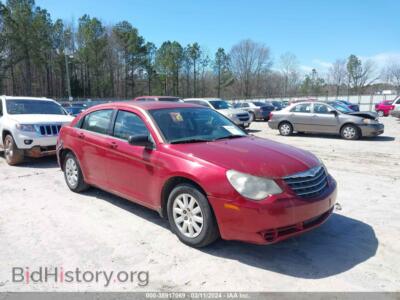 2010 Chrysler SEBRING Touring, красный — VIN 1C3CC4FB3AN212369, IAAI
