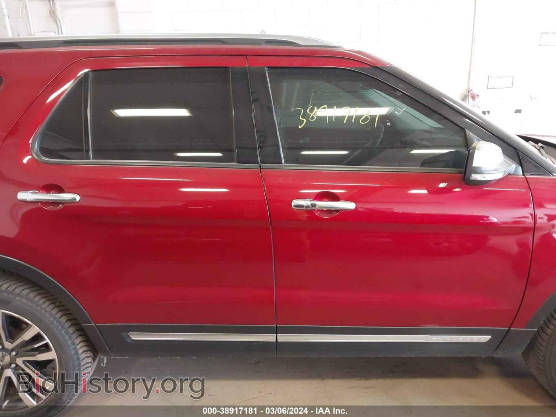 2016 FORD EXPLORER - VIN: 1FM5K8HTXGGA65125 - Фото 13