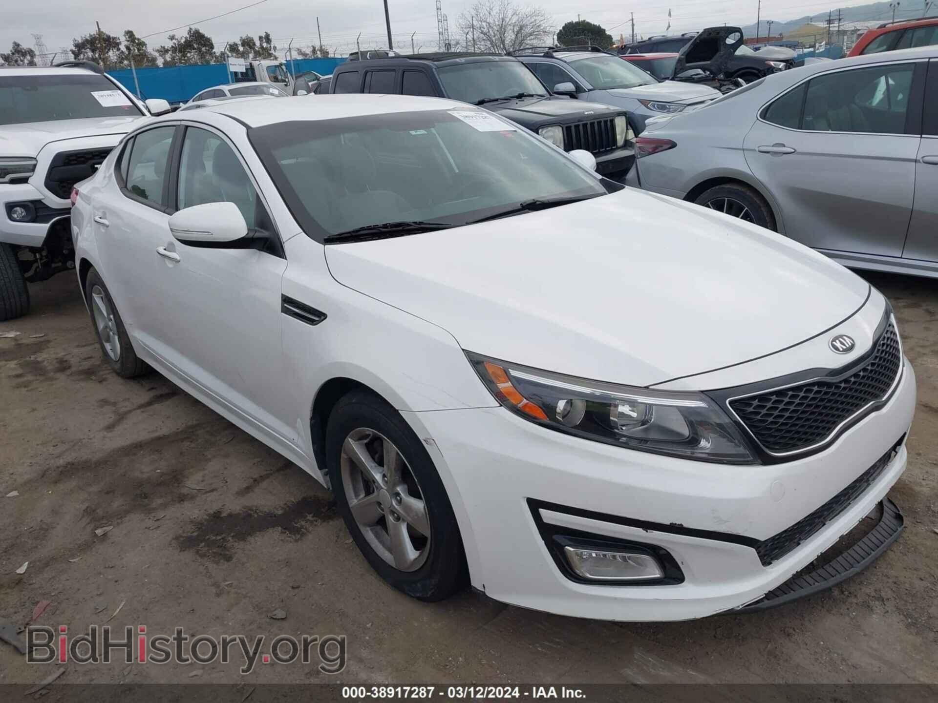 Фотография KNAGM4A78F5642688 - KIA OPTIMA 2015