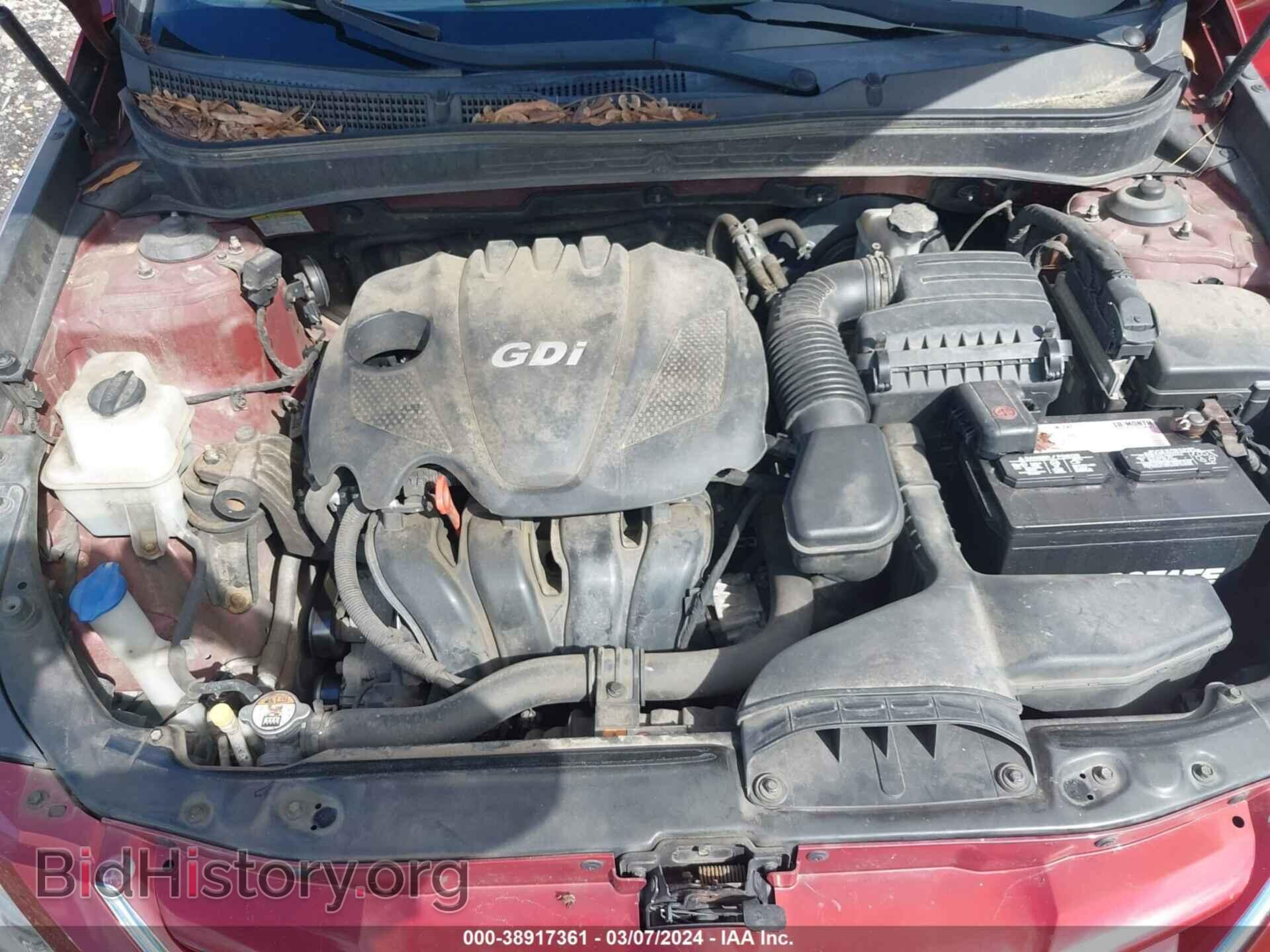 2013 HYUNDAI SONATA - VIN: 5NPEB4AC8DH731137 - Фото 10