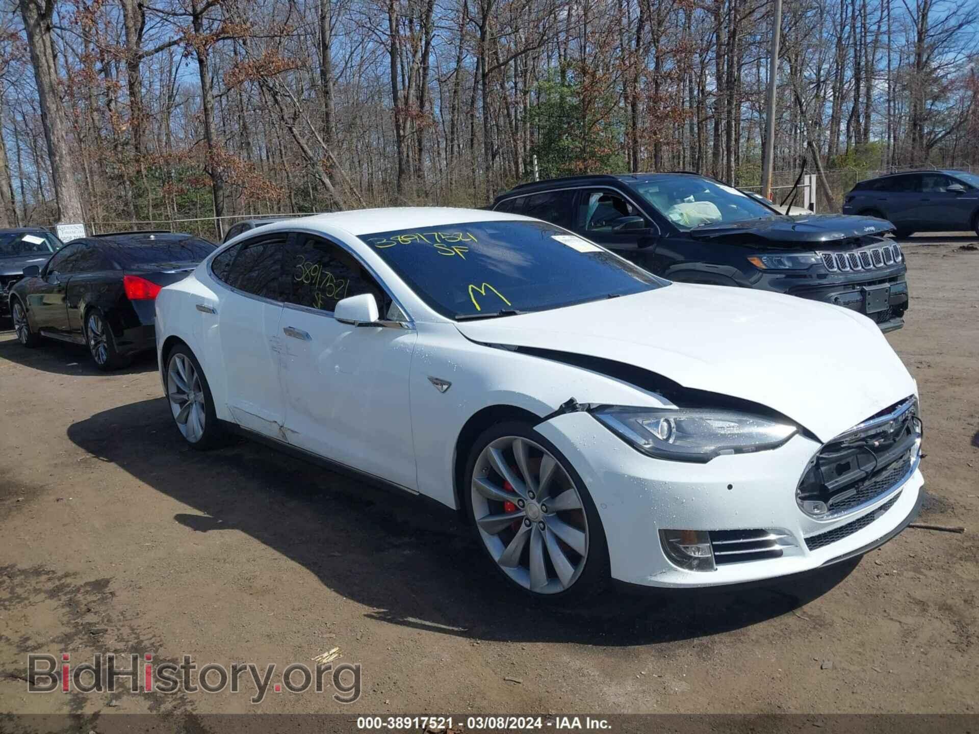 Фотография 5YJSA1H21EFP65566 - TESLA MODEL S 2014