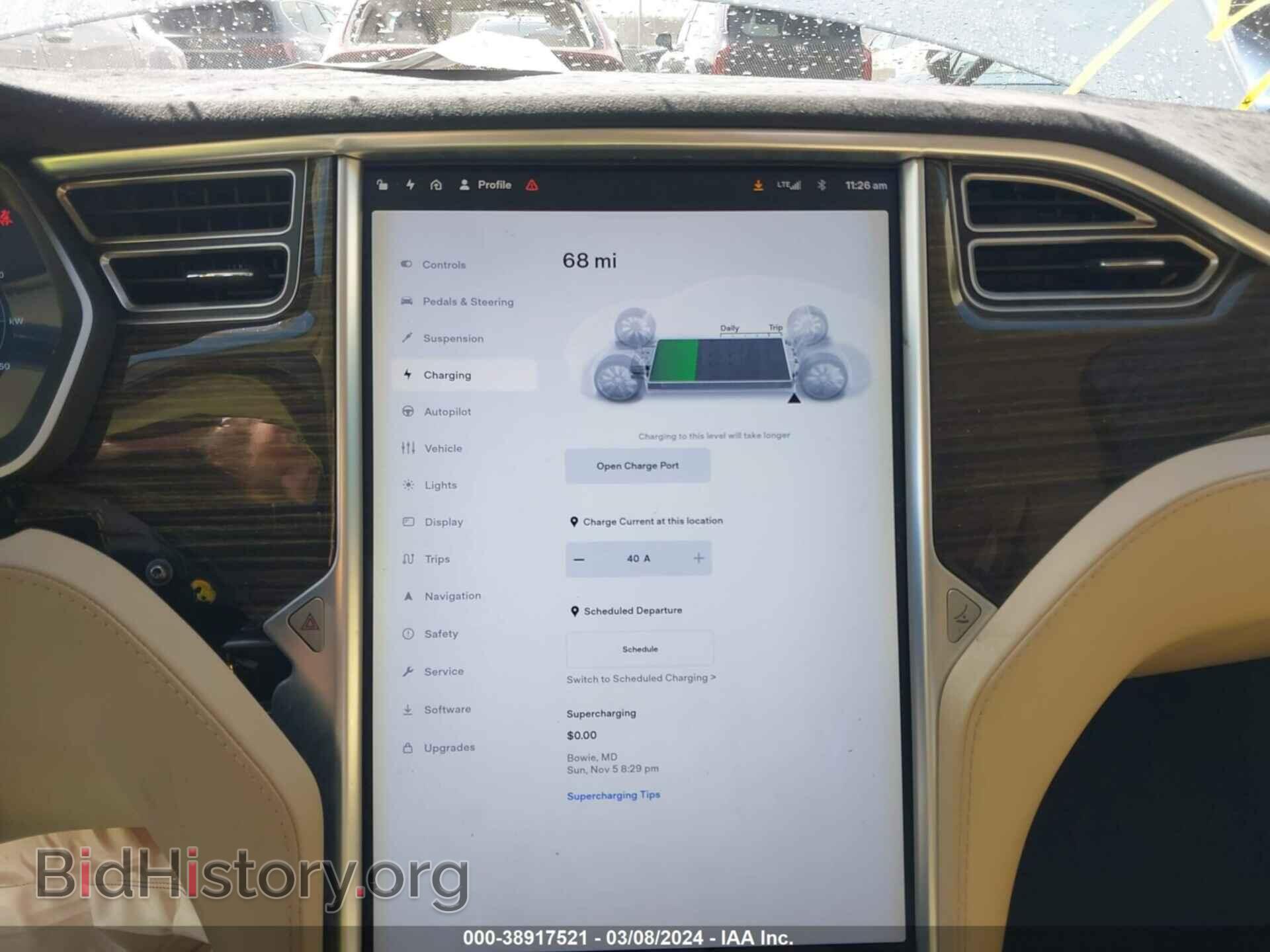 2014 TESLA MODEL S - VIN: 5YJSA1H21EFP65566 - Фото 17