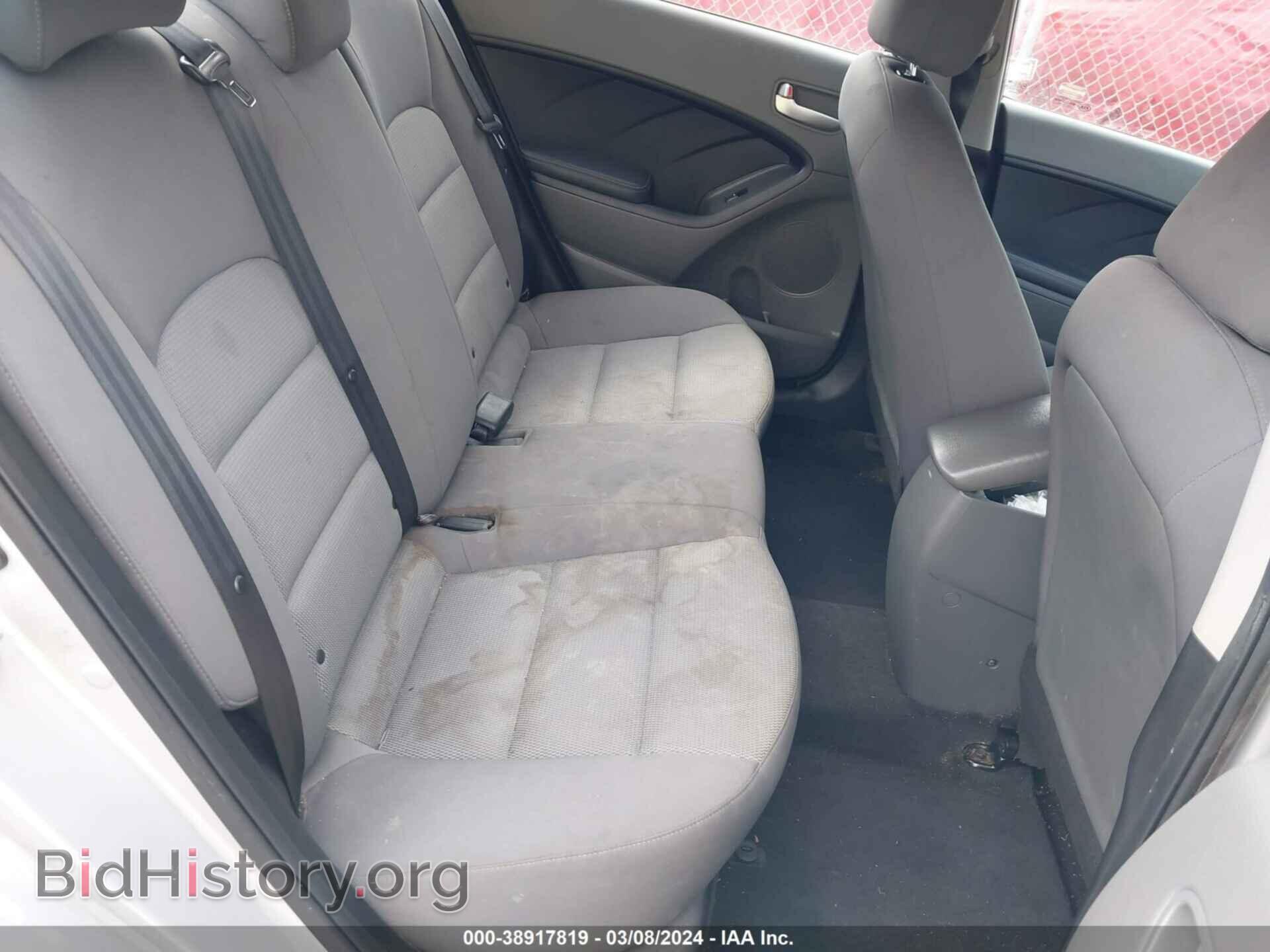 2017 KIA FORTE - VIN: 3KPFK4A77HE059573 - Фото 8