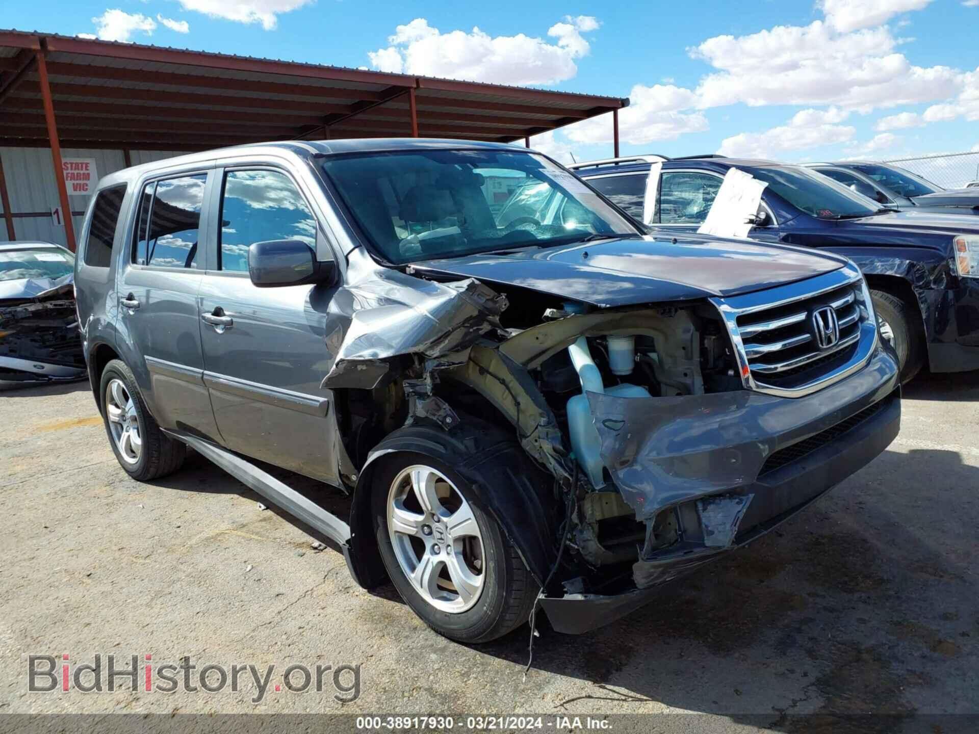 Фотография 5FNYF4H42DB052978 - HONDA PILOT 2013