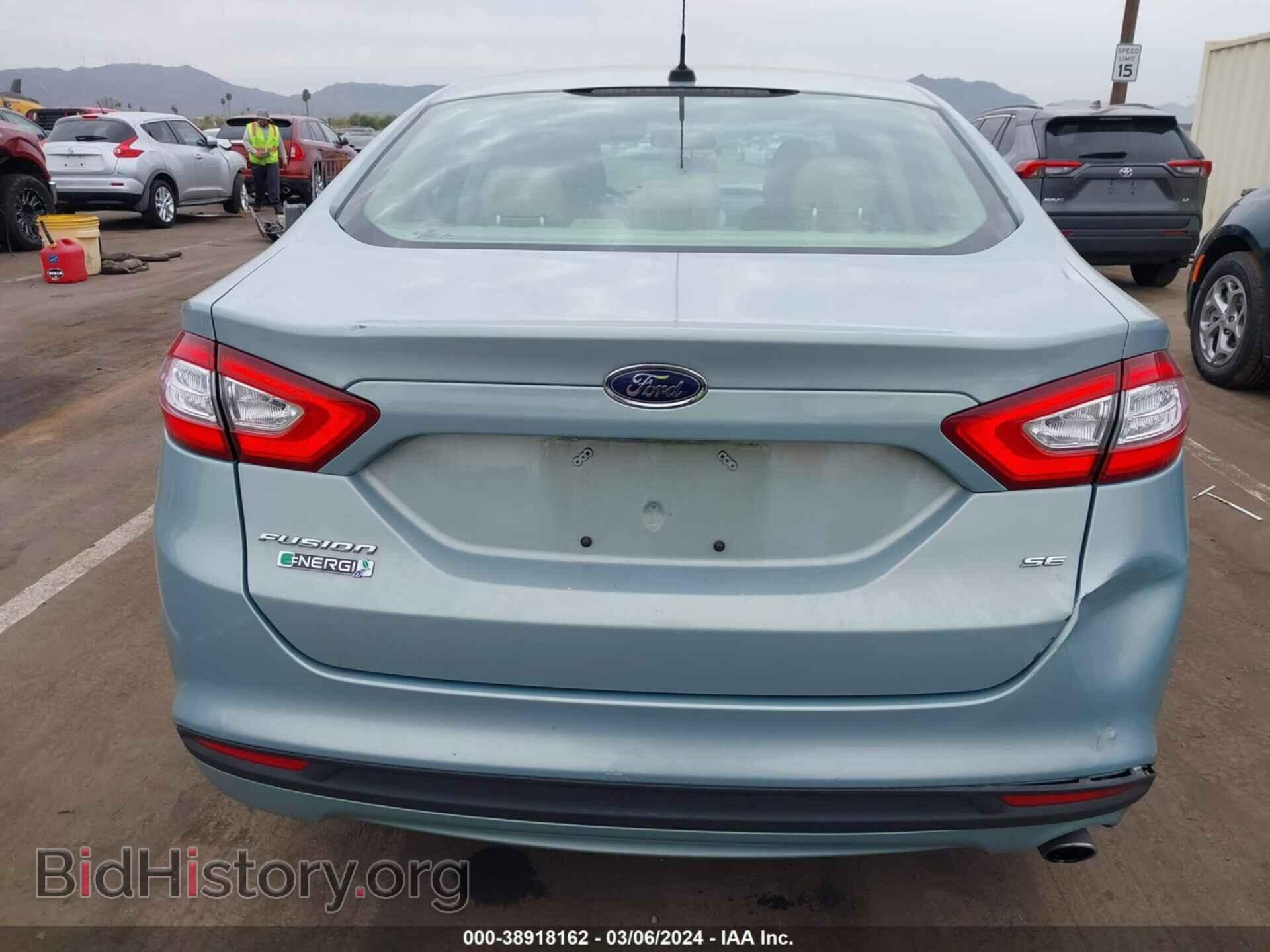 2013 FORD FUSION ENERGI - VIN: 3FA6P0PU9DR383253 - Фото 17