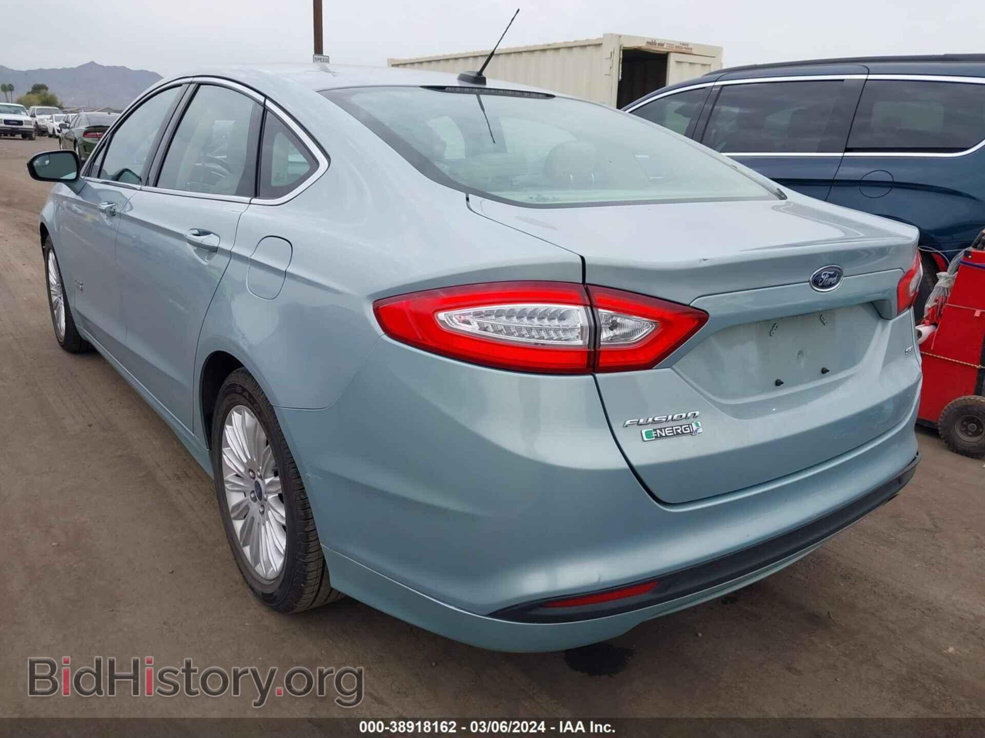 2013 FORD FUSION ENERGI - VIN: 3FA6P0PU9DR383253 - Фото 3