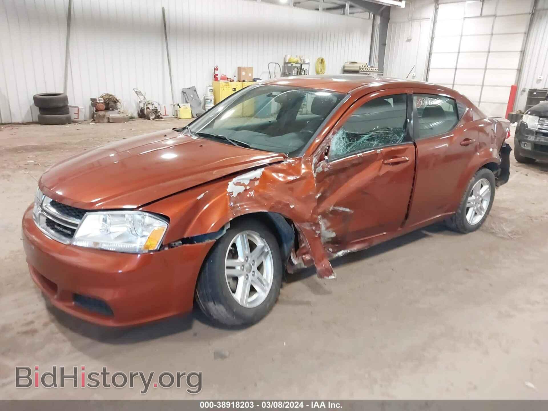 2012 DODGE AVENGER - VIN: 1C3CDZCB4CN183126 - Фото 2