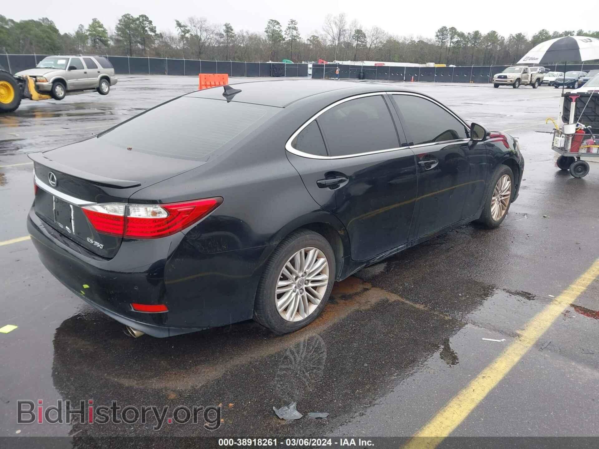 2013 LEXUS ES 350 - VIN: JTHBK1GG3D2025513 - Фото 4