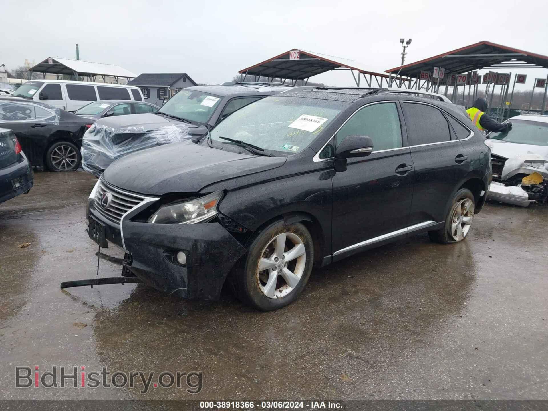 Фотография 2T2BK1BA5DC186477 - LEXUS RX 350 2013