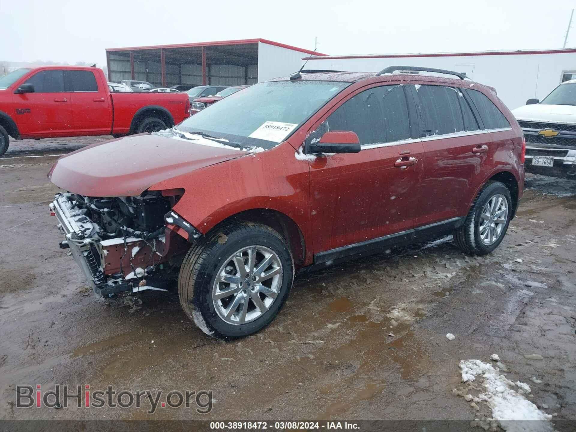 2014 FORD EDGE - VIN: 2FMDK4KC7EBA84653 - Фото 2