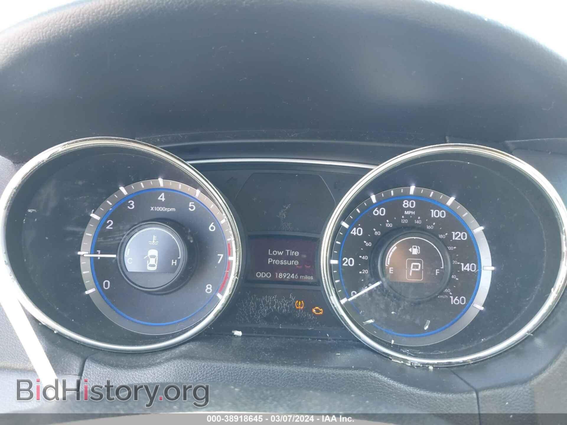 2012 HYUNDAI SONATA - VIN: 5NPEC4AC2CH497489 - Photo 7