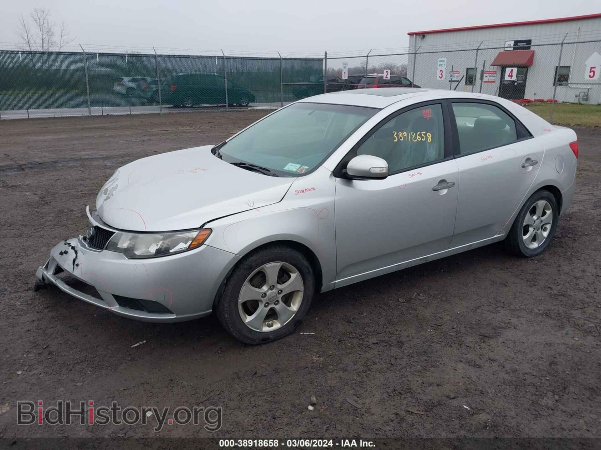 2010 KIA FORTE - VIN: KNAFU4A20A5257182 - Фото 2