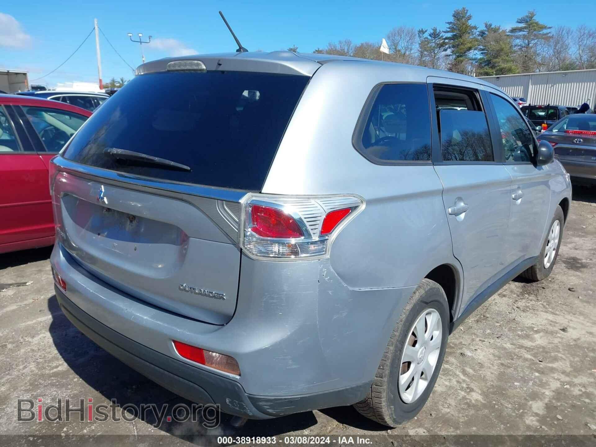 2014 MITSUBISHI OUTLANDER - VIN: JA4AD2A32EZ003458 - Фото 4