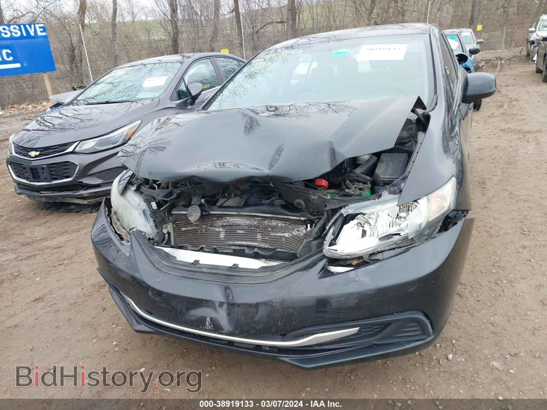 2013 HONDA CIVIC - VIN: 19XFB2F53DE211225 - Фото 6