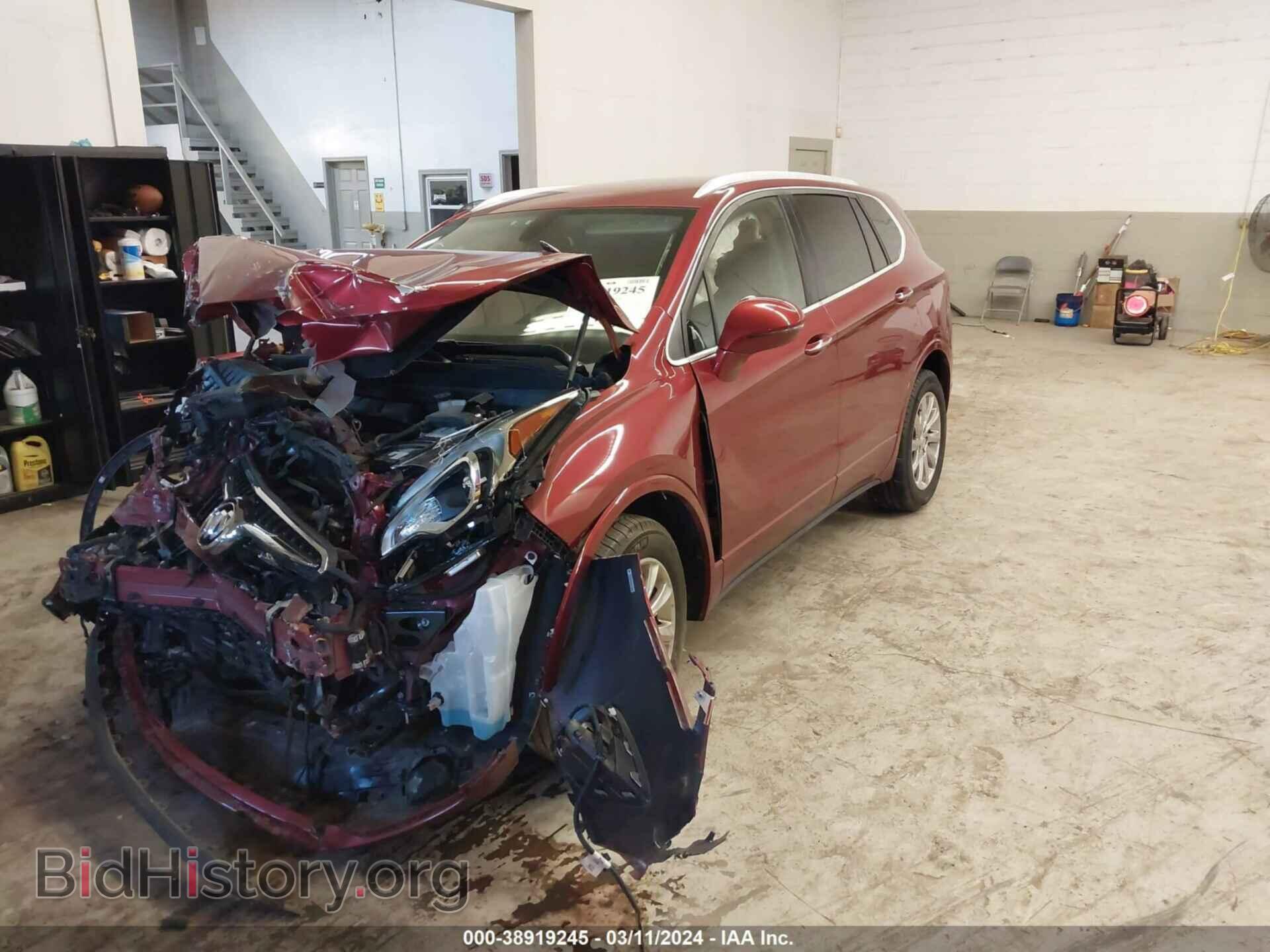 2019 BUICK ENVISION - VIN: LRBFX2SA6KD125134 - Фото 2