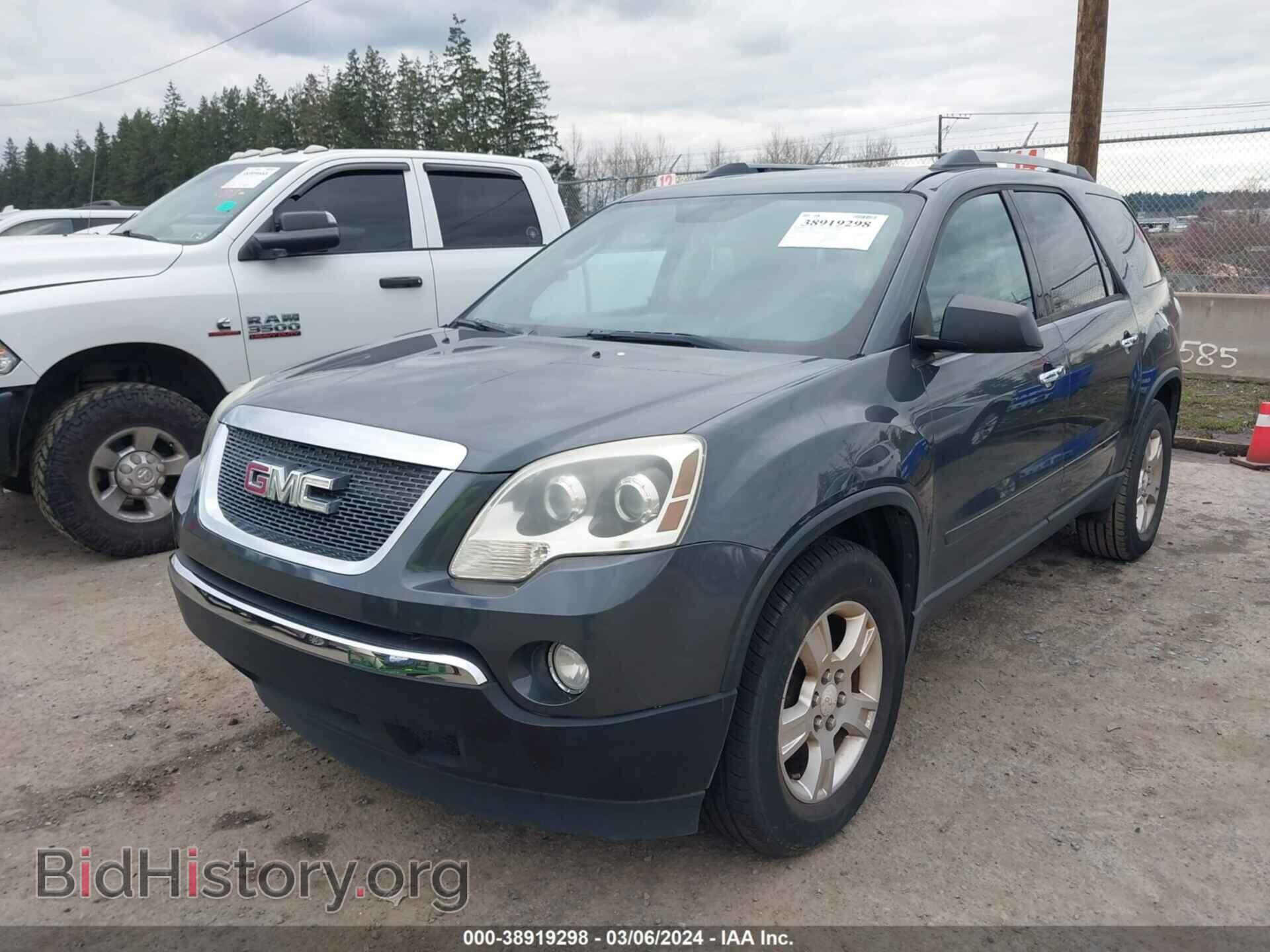 2011 GMC ACADIA - VIN: 1GKKRPED3BJ351571 - Фото 2