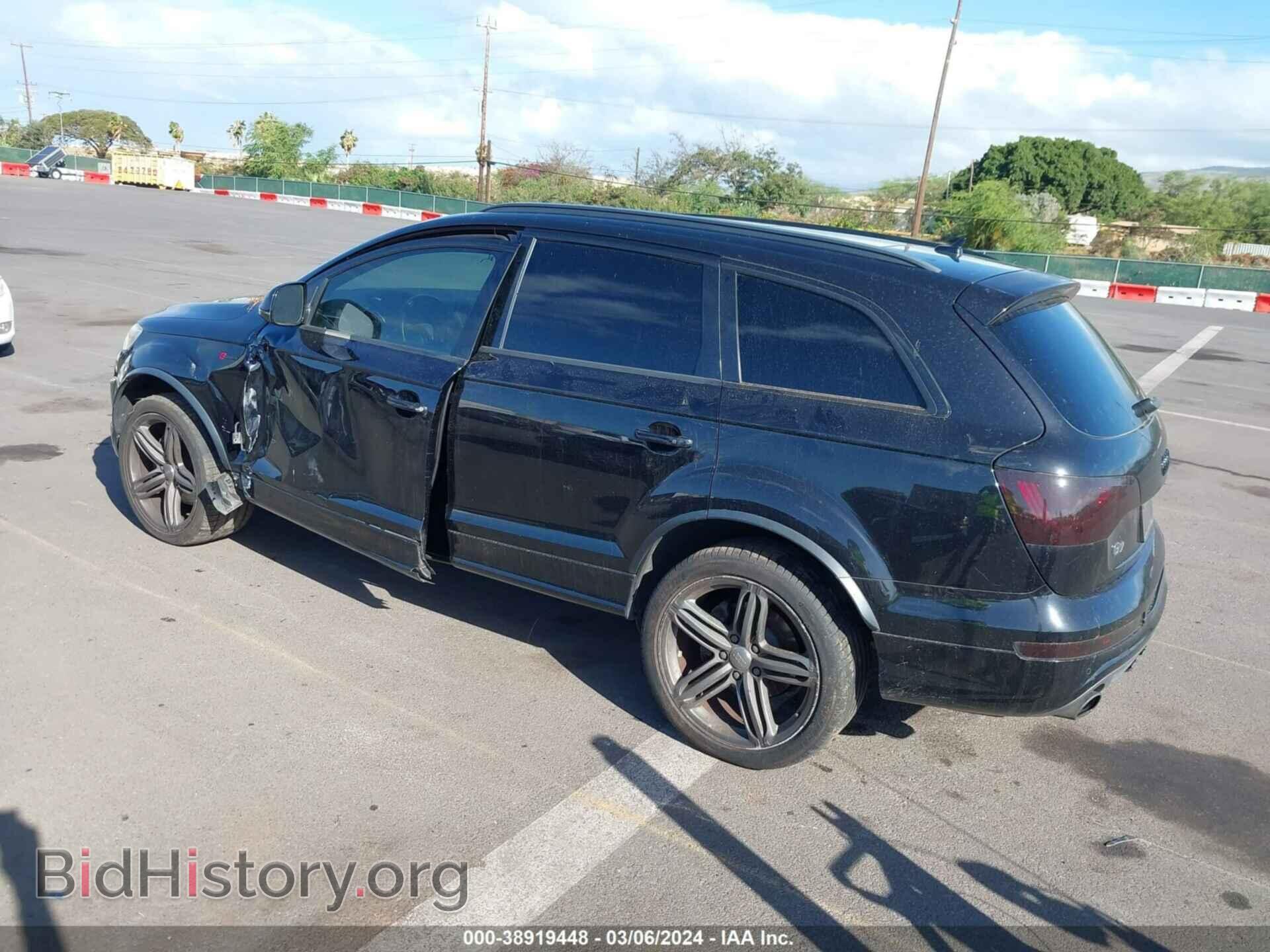2013 AUDI Q7 - VIN: WA1DGAFE3DD007202 - Фото 3