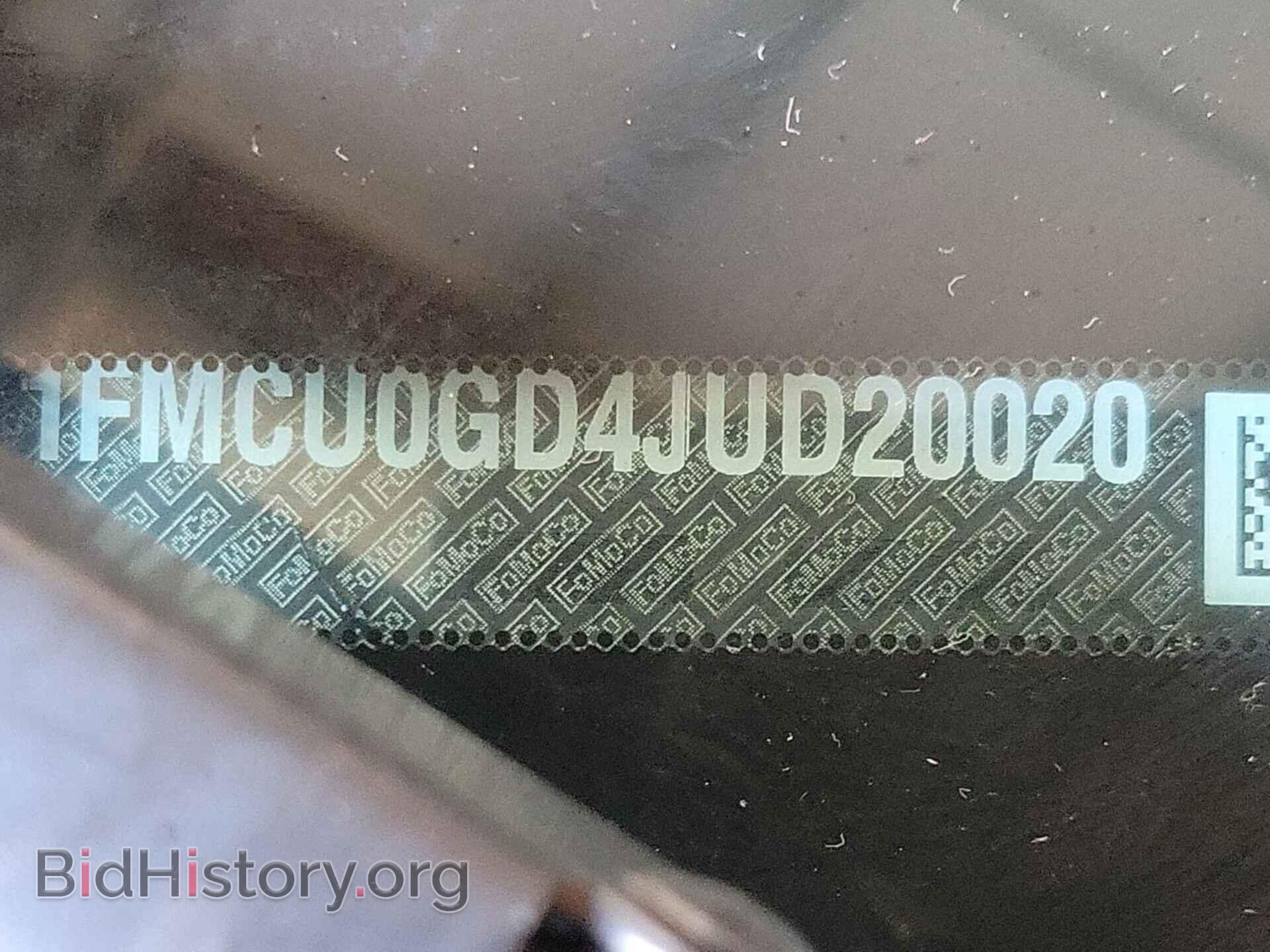 2018 FORD ESCAPE - VIN: 1FMCU0GD4JUD20020 - Фото 10