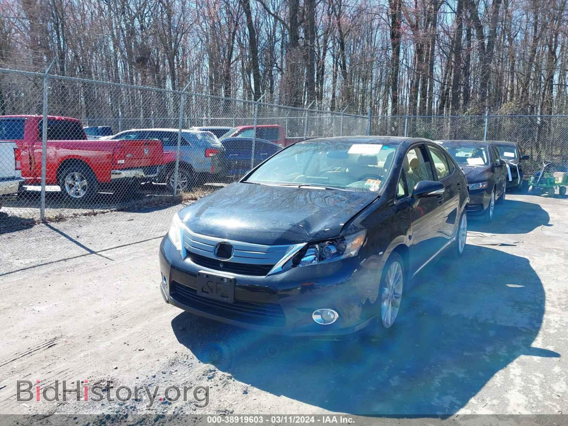 2010 LEXUS HS 250H - VIN: JTHBB1BA0A2024320 - Фото 2