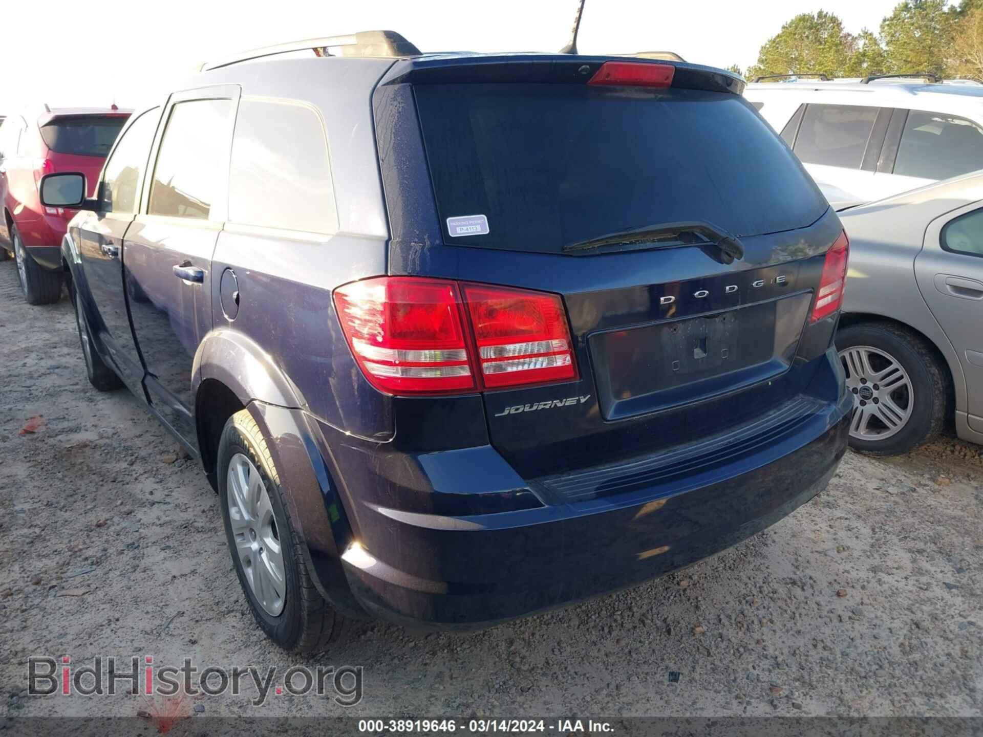 2019 DODGE JOURNEY - VIN: 3C4PDCAB0KT815597 - Фото 3