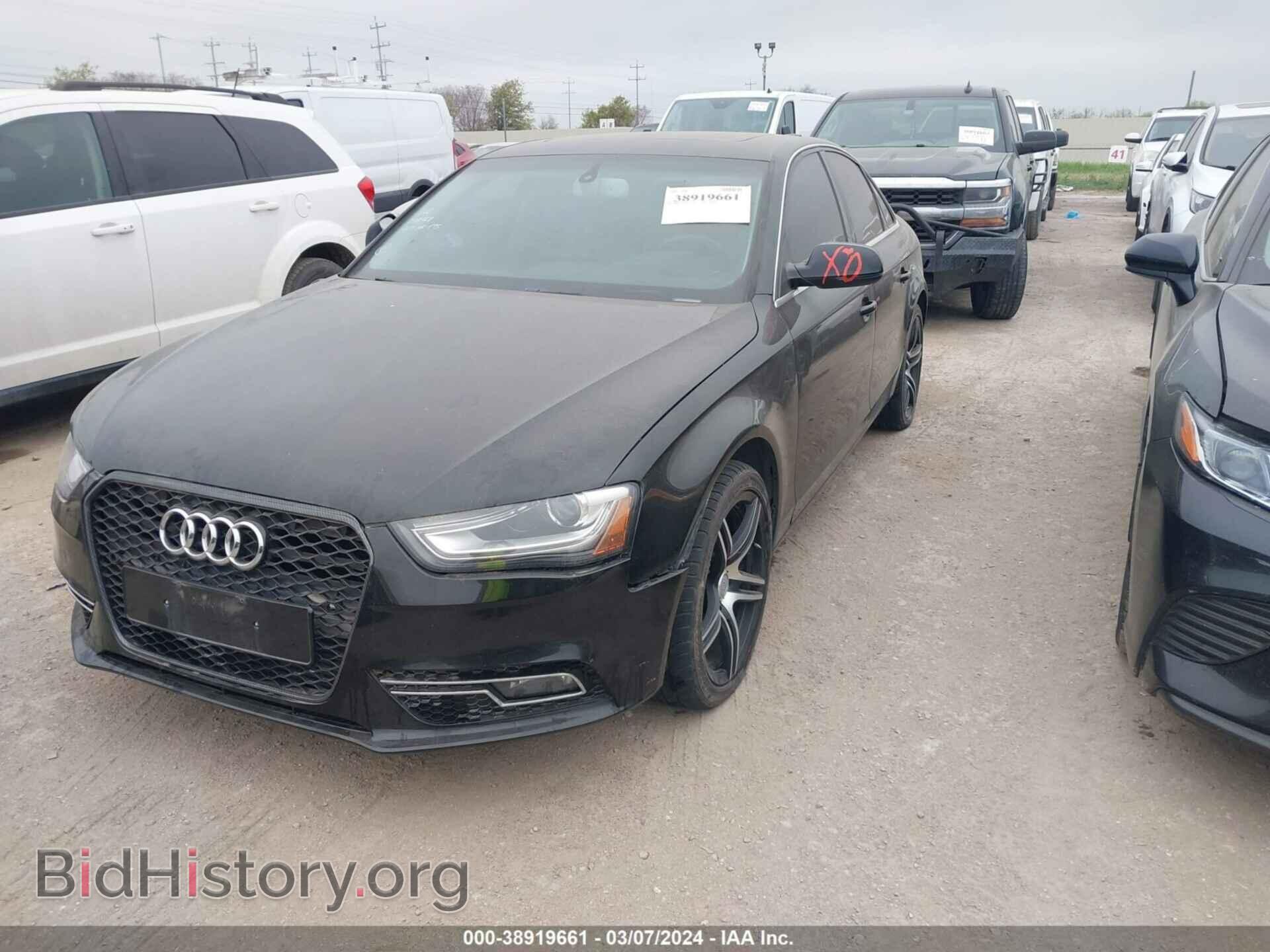 2013 AUDI A4 - VIN: WAUFFAFL4DN038157 - Фото 2
