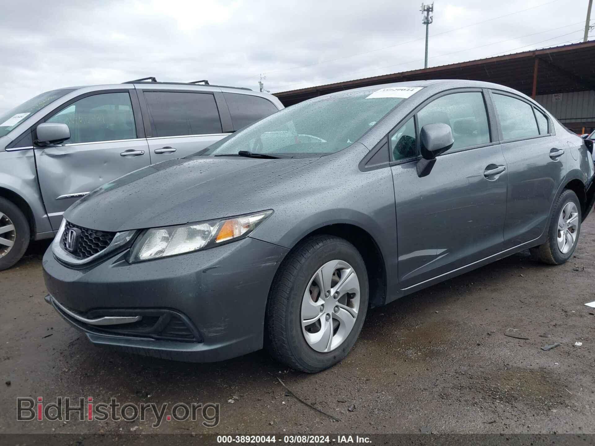 2013 HONDA CIVIC - VIN: 19XFB2F50DE005439 - Фото 2
