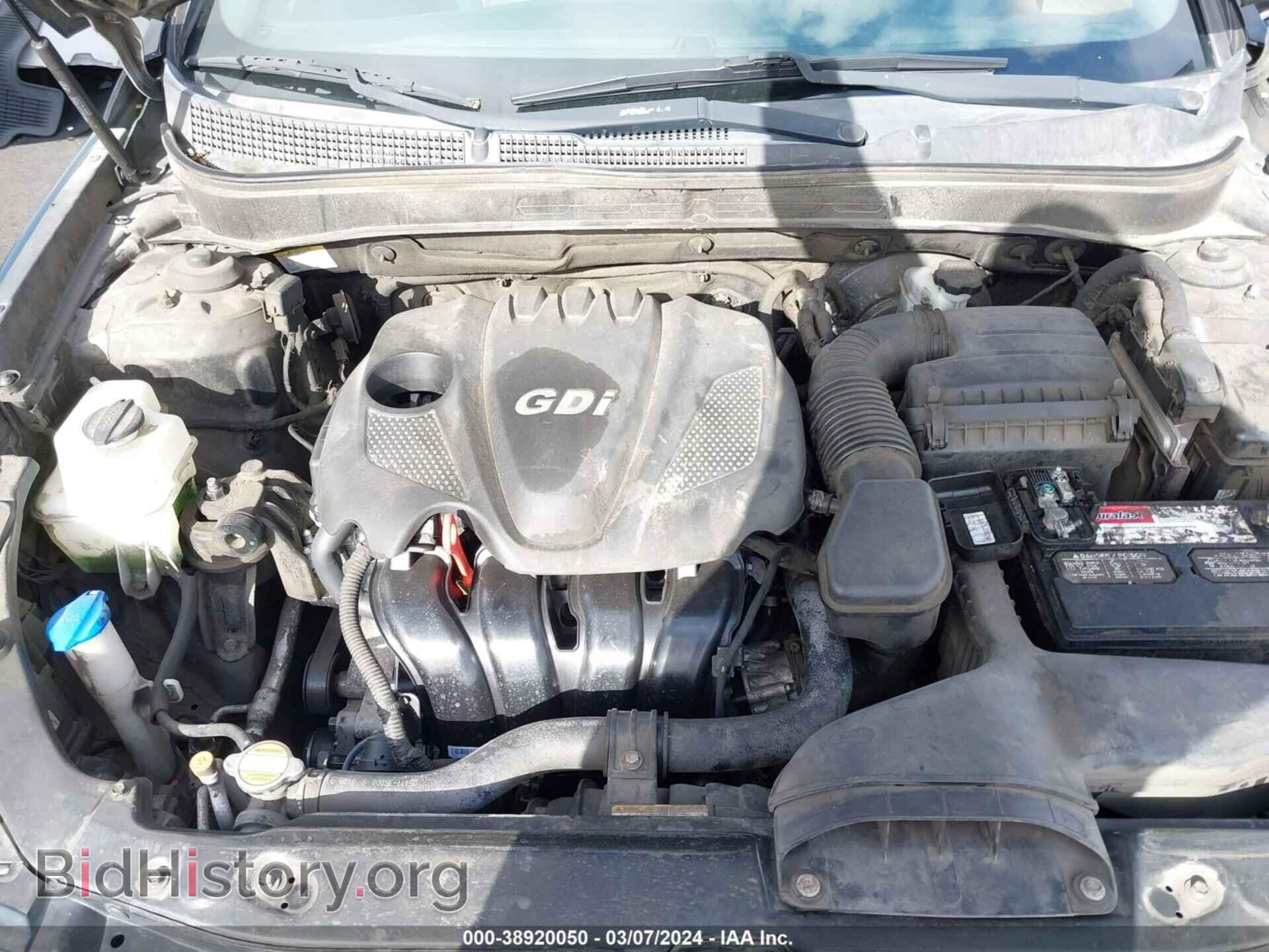 2012 HYUNDAI SONATA - VIN: 5NPEB4AC4CH419833 - Фото 10