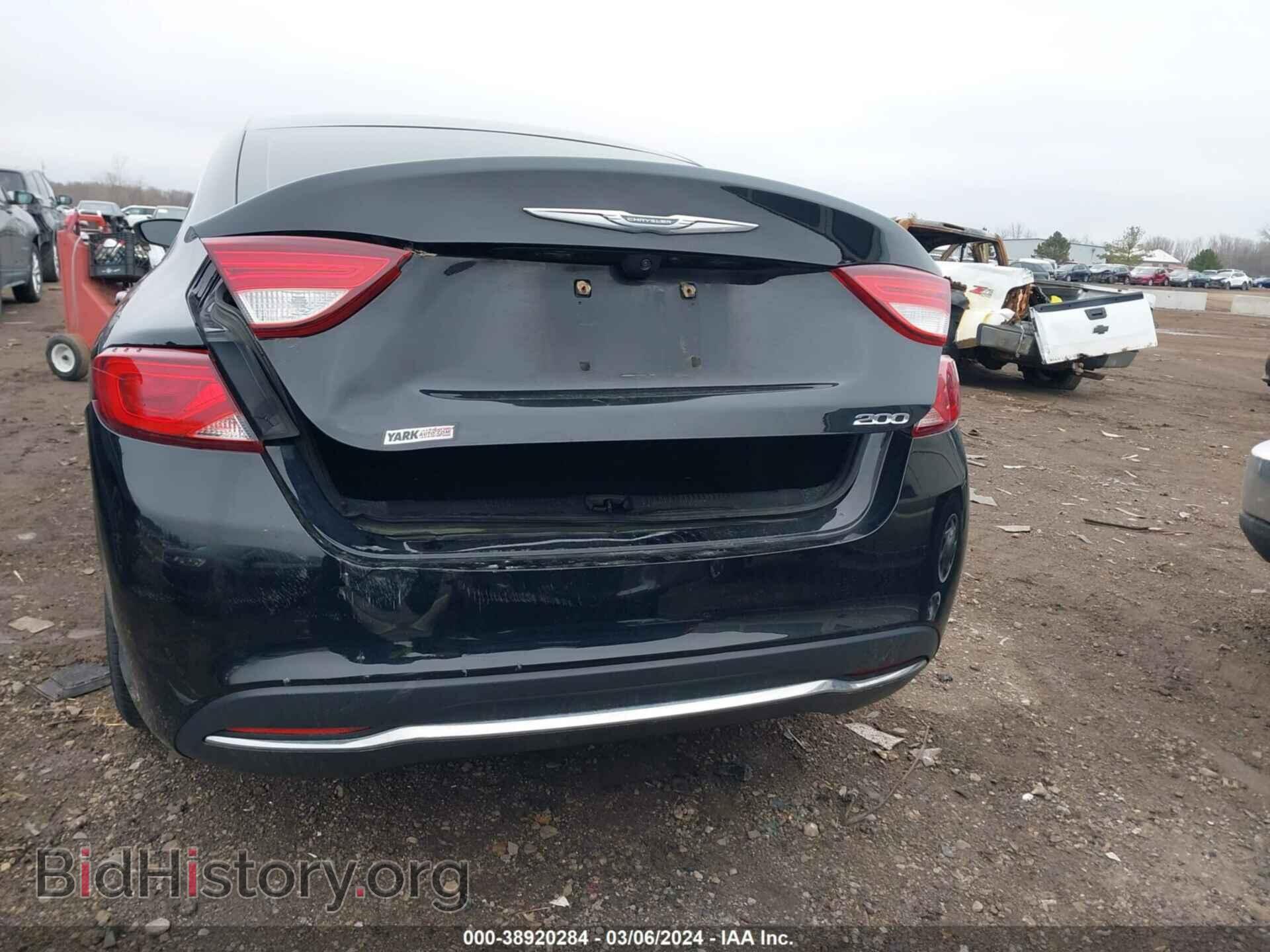 2016 CHRYSLER 200 - VIN: 1C3CCCAB0GN153694 - Фото 6