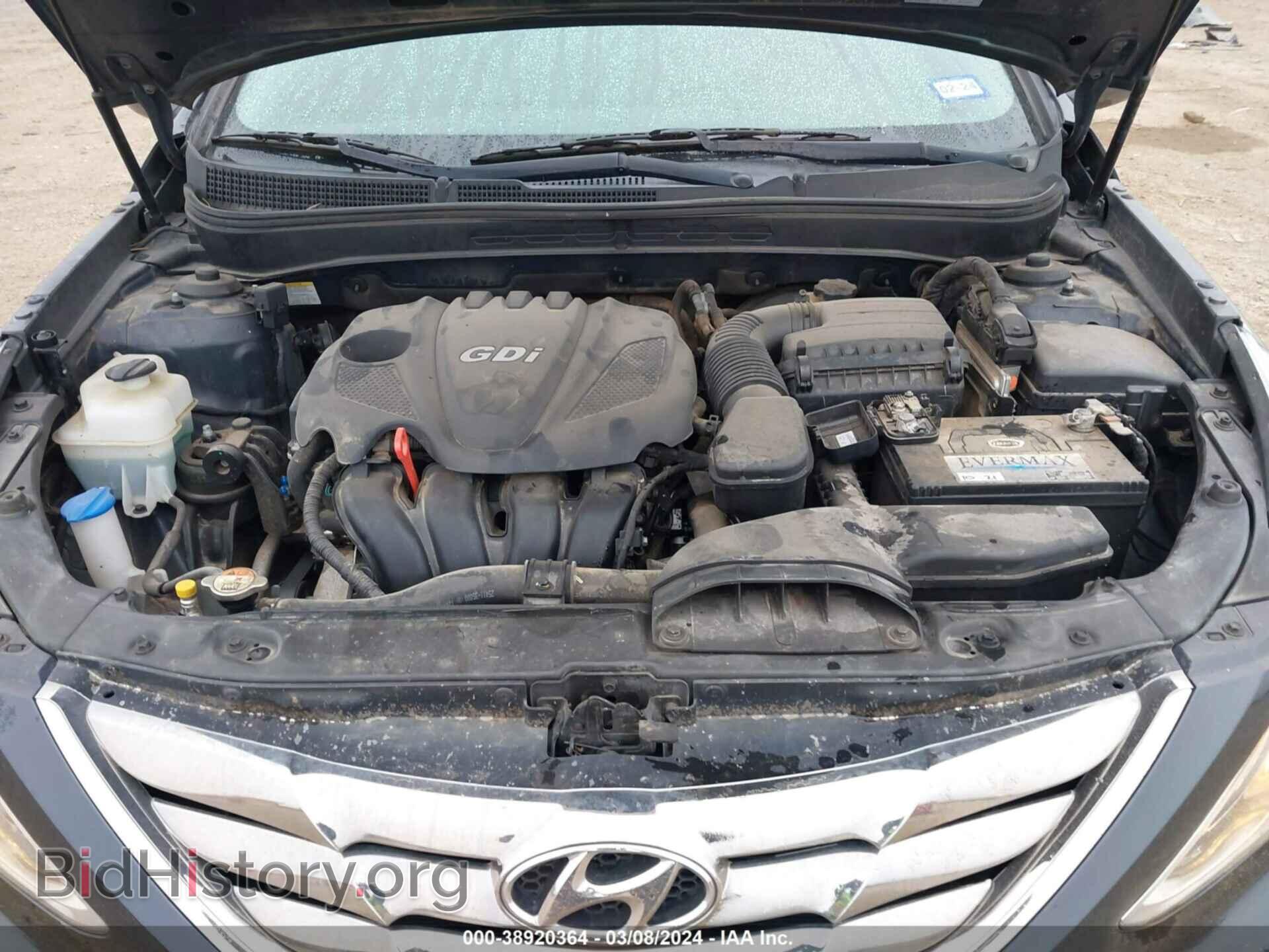 2013 HYUNDAI SONATA - VIN: 5NPEC4AC9DH615183 - Фото 10