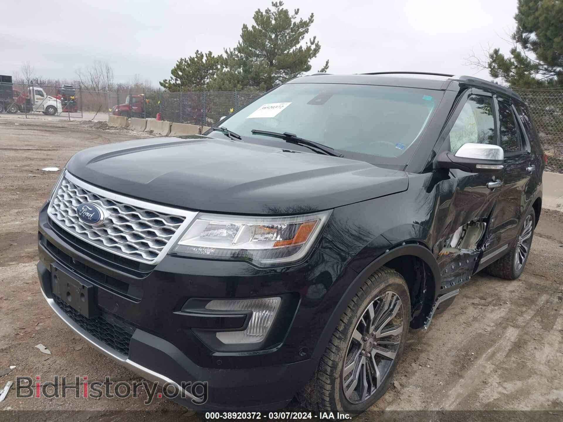 2016 FORD EXPLORER - VIN: 1FM5K8HT4GGC39366 - Фото 2