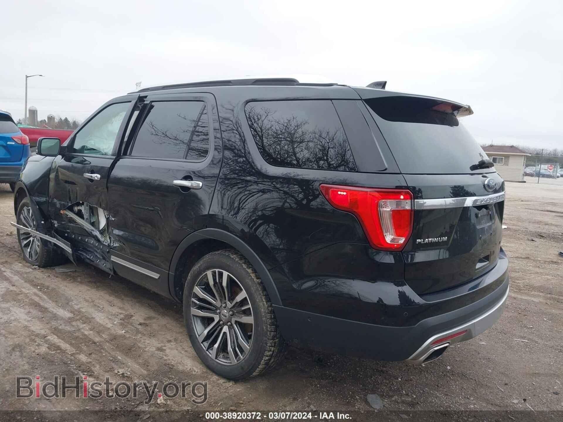 2016 FORD EXPLORER - VIN: 1FM5K8HT4GGC39366 - Фото 3
