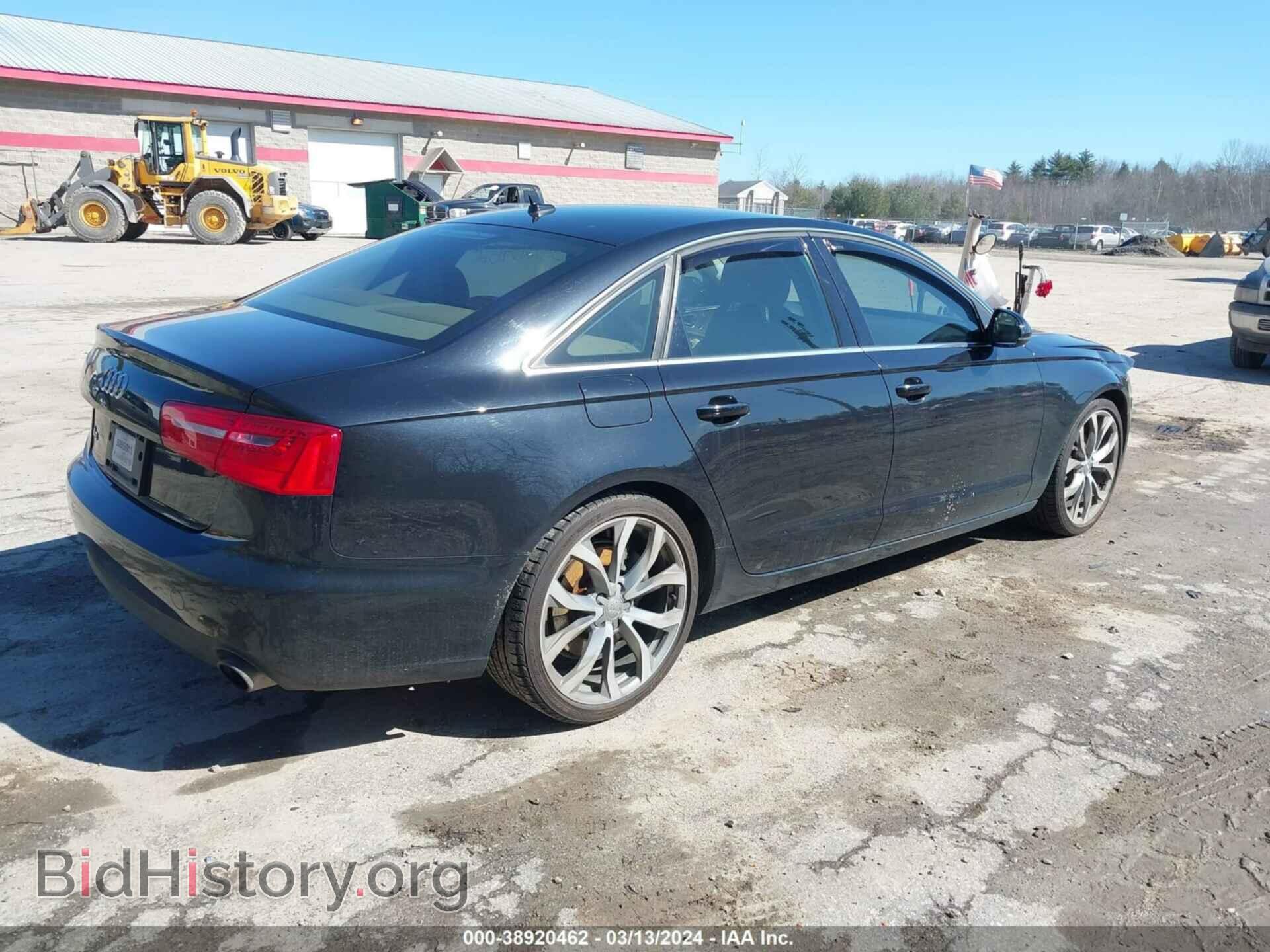 2014 AUDI A6 - VIN: WAUGFAFC6EN077242 - Фото 4
