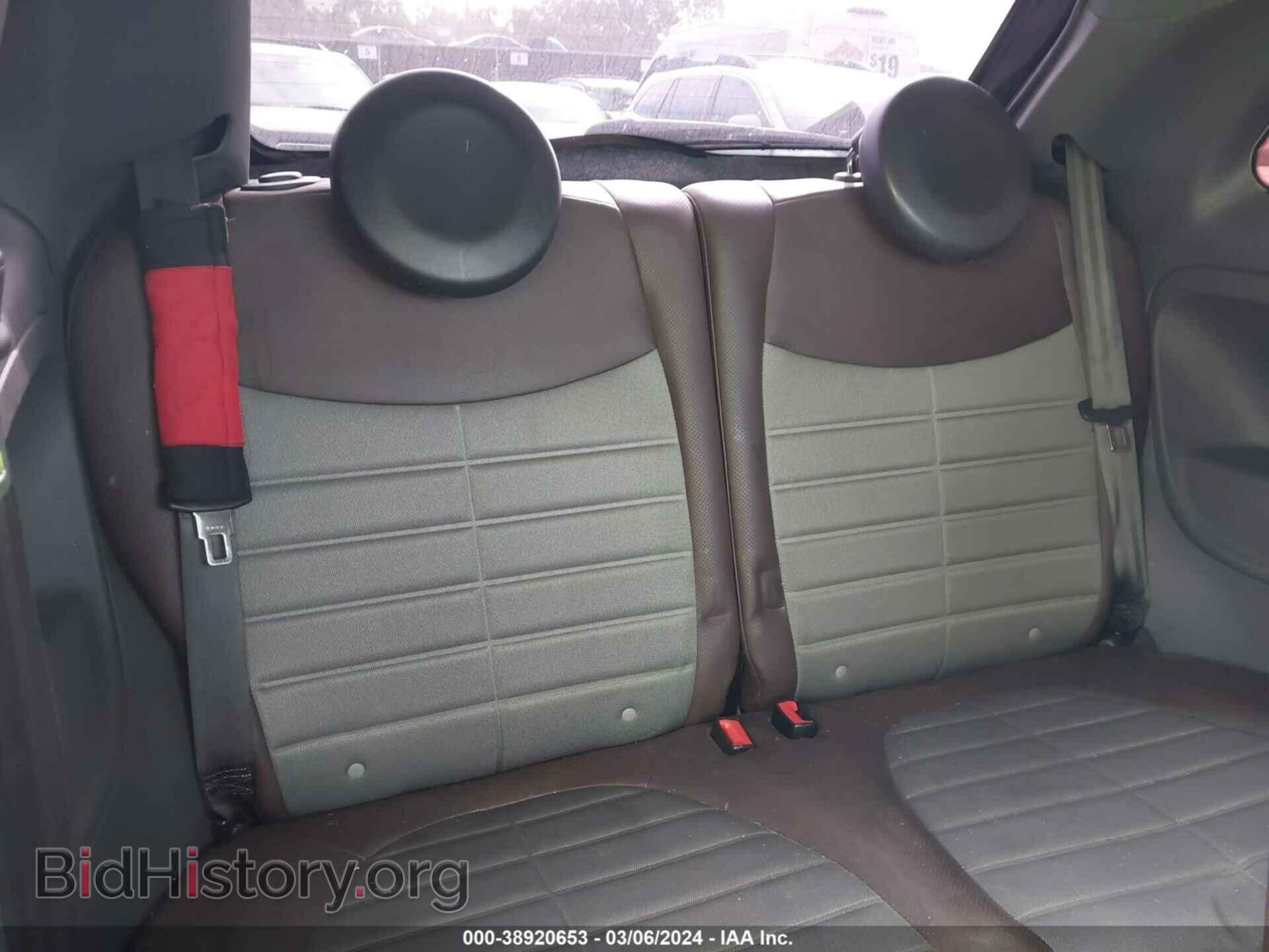 2012 FIAT 500 - VIN: 3C3CFFBR7CT303685 - Фото 8