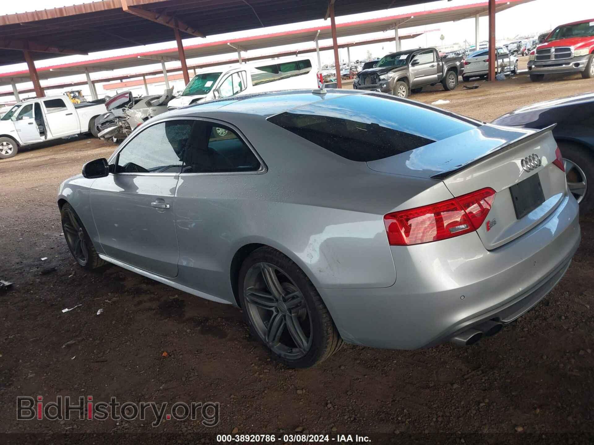 2013 AUDI S5 - VIN: WAUCGAFR2DA062971 - Фото 3