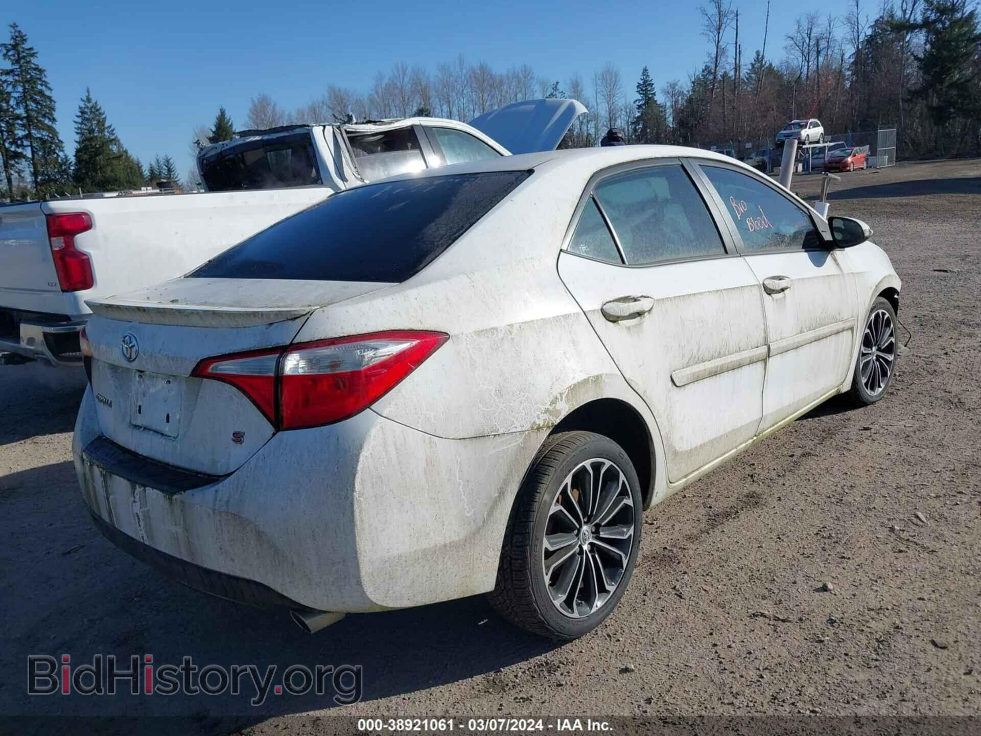 2015 TOYOTA COROLLA - VIN: 2T1BURHE3FC282182 - Фото 4