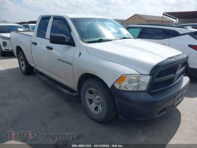 2012 RAM 1500 ST, белый — VIN 1C6RD6FP1CS301895, IAAI