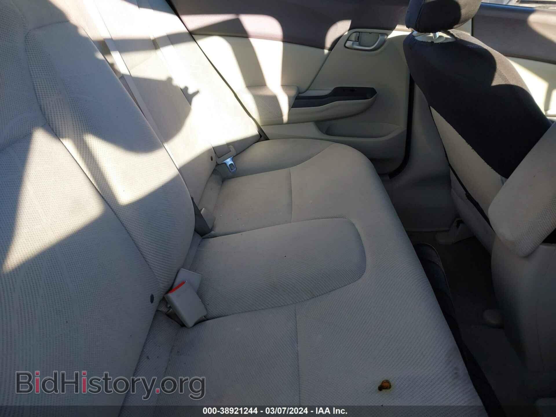 2012 HONDA CIVIC - VIN: 19XFB2F50CE109458 - Фото 8
