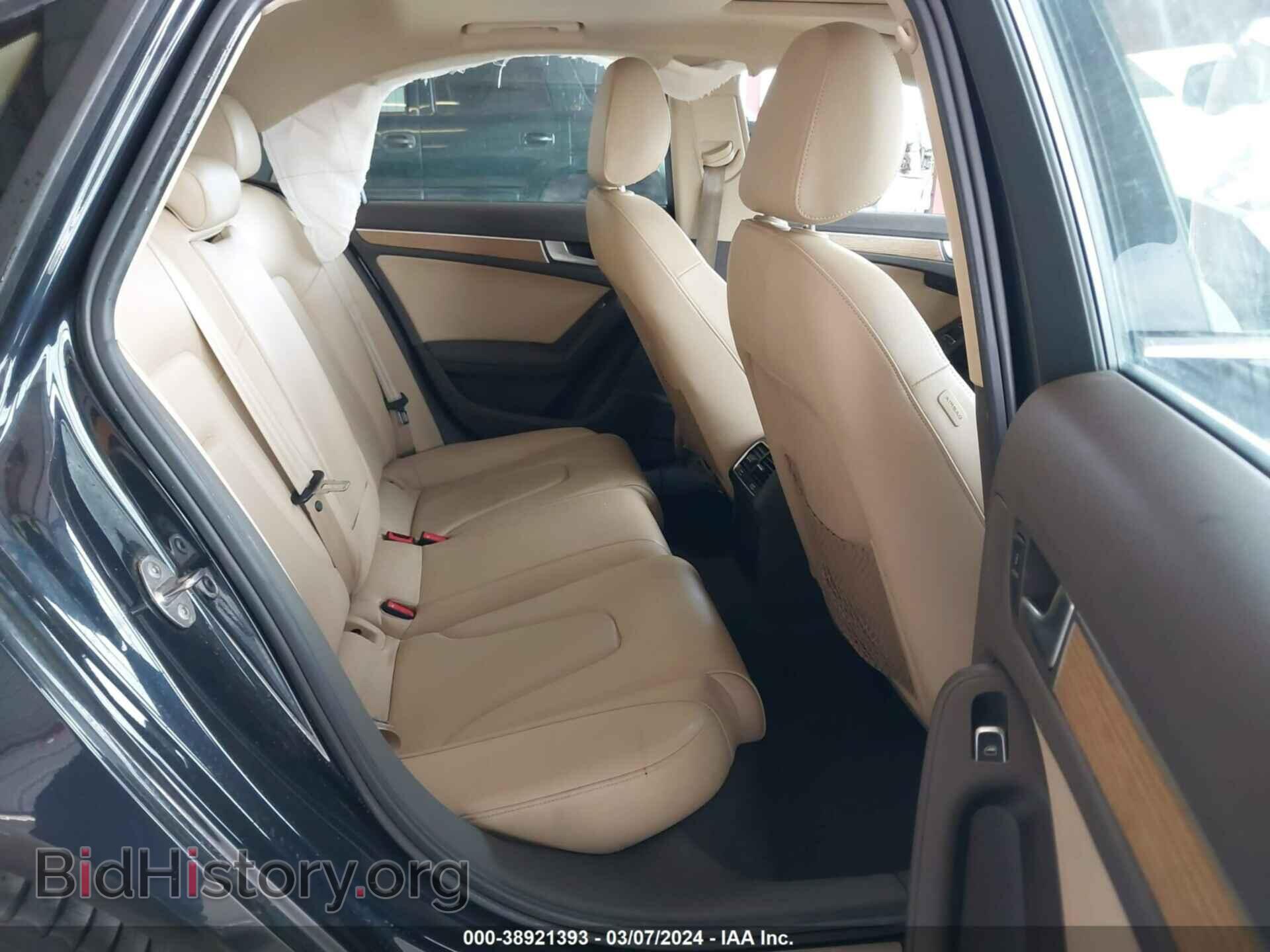 2013 AUDI A4 - VIN: WAUFFAFL2DN028064 - Photo 8