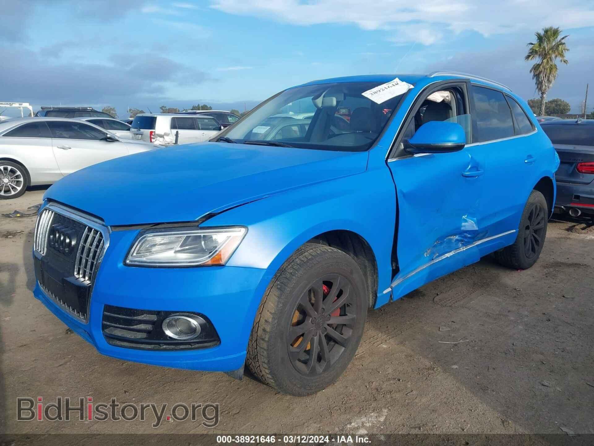 2014 AUDI Q5 - VIN: WA1CFAFP0EA125615 - Фото 2