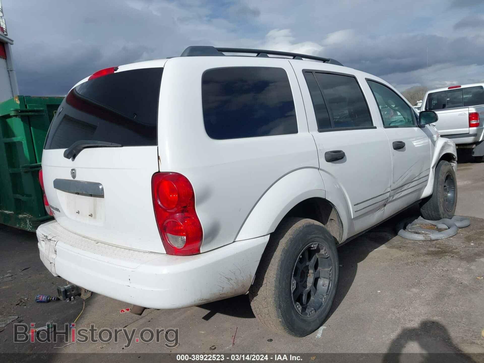 2006 DODGE DURANGO - VIN: 1D4HB48N76F191106 - Фото 4